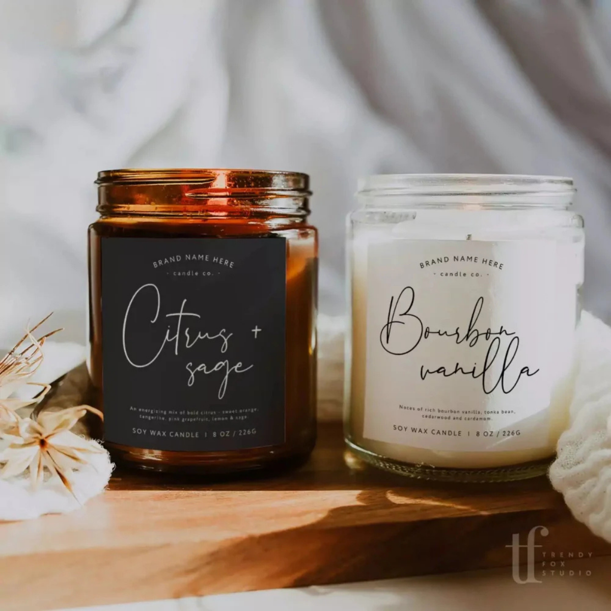 Ultimate Guide to Custom Candle Jar Stickers for Brand Impact