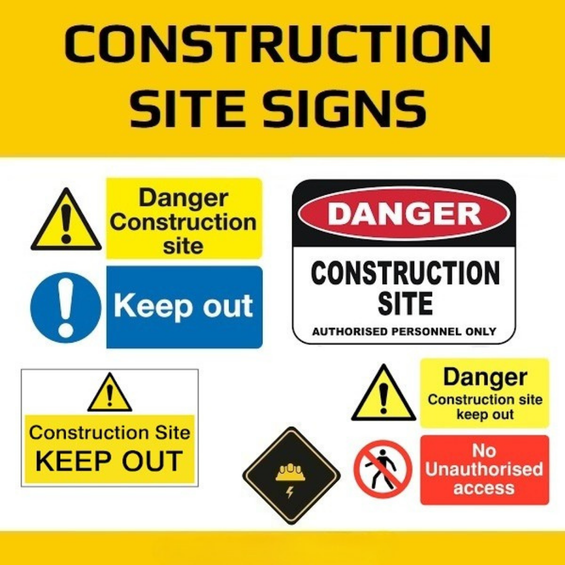 The Ultimate Guide to Construction Safety Stickers