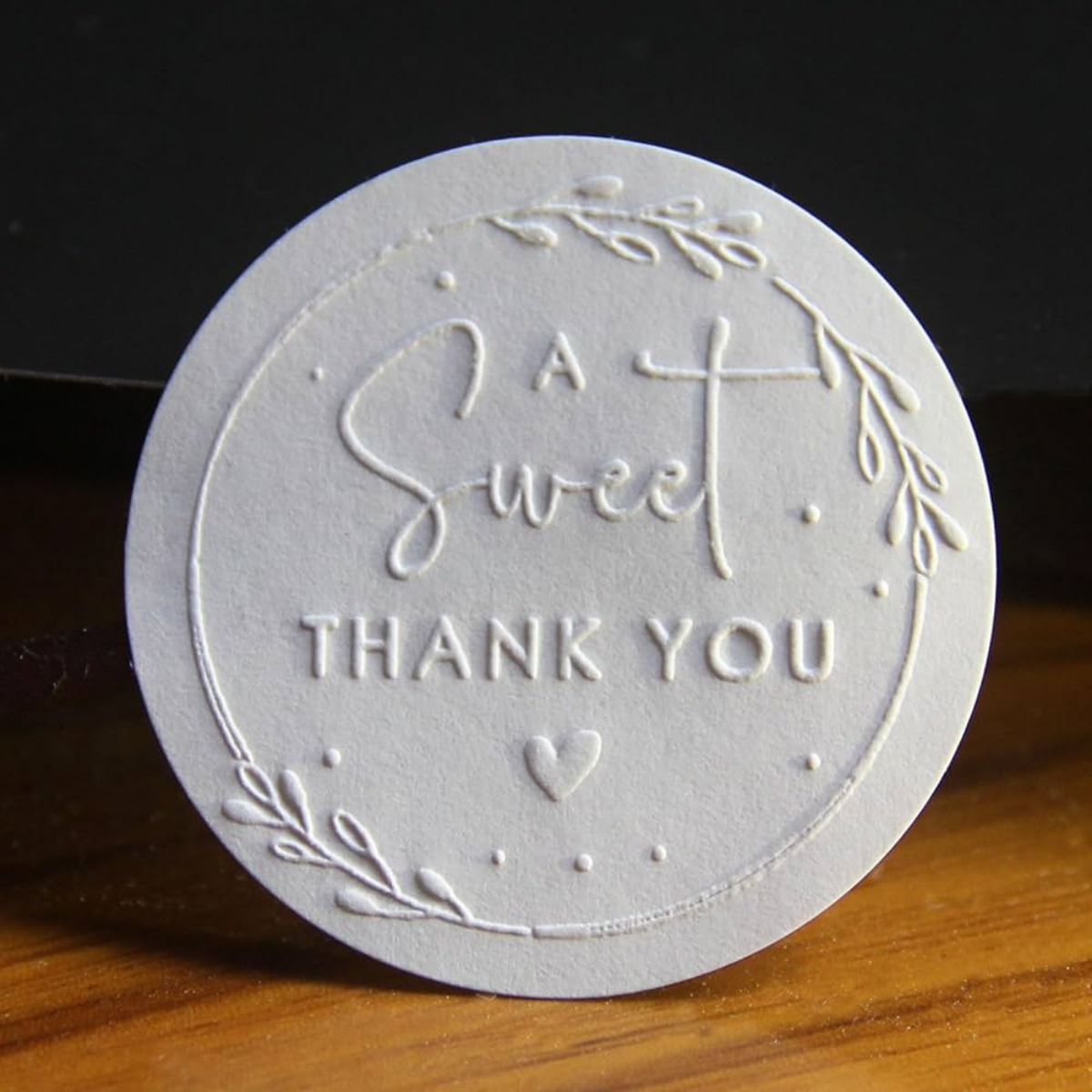 Everything You Need to Know About Custom Embossed Round Stickers
