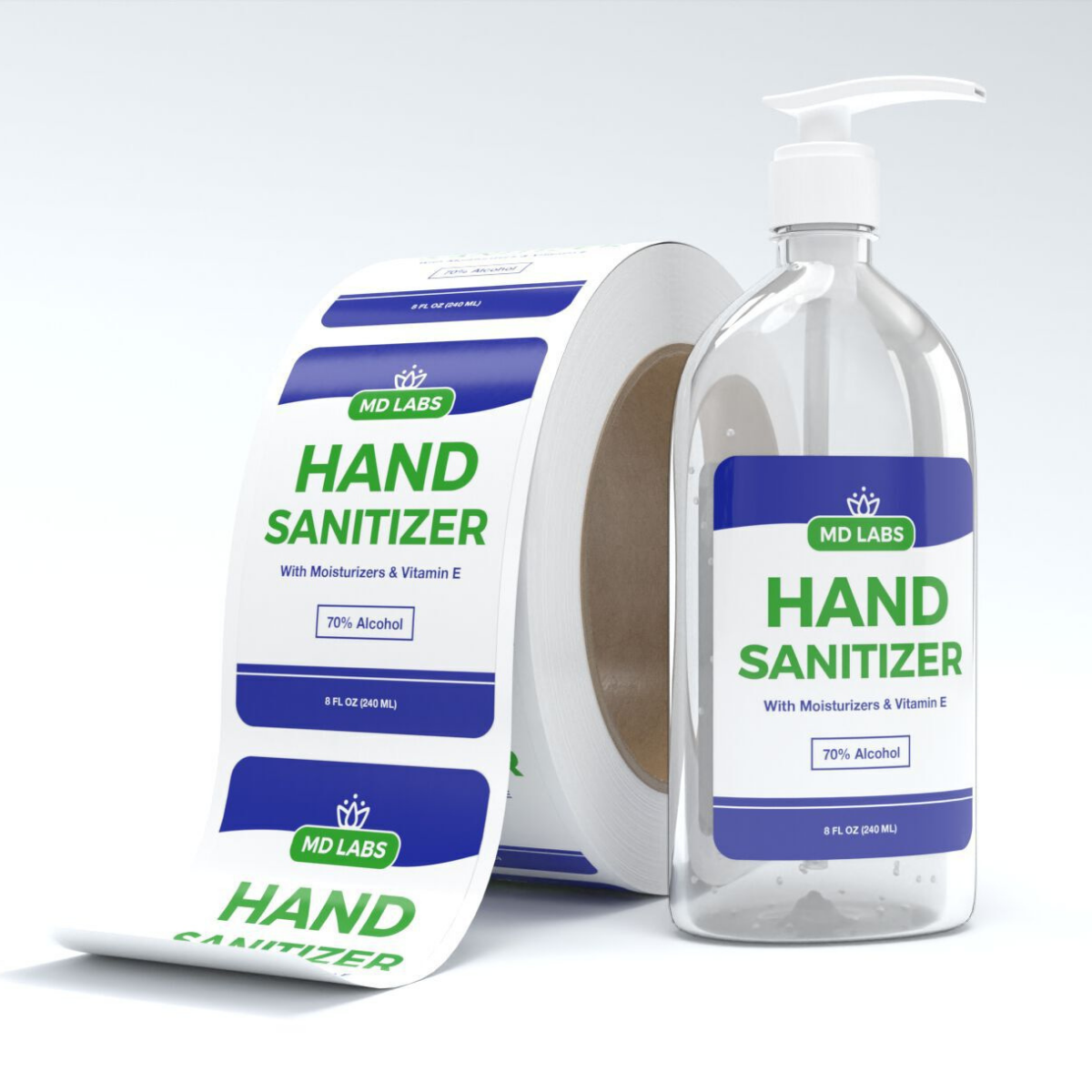 Expert Guide to Designing Hand Sanitizer Label Stickers
