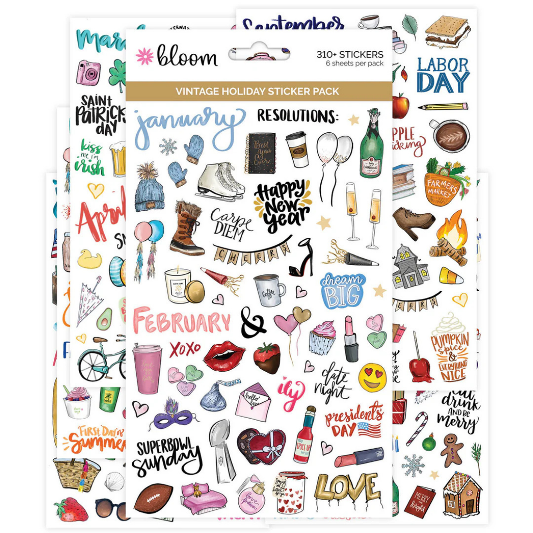 Holiday Stickers: Creative Uses for Planners, Calendars, and More