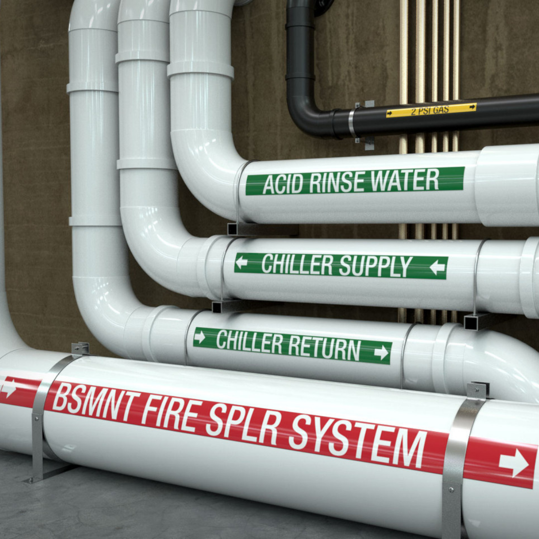 Your Complete Guide to Pipe Marking Stickers: Standards, Benefits, and Best Practices