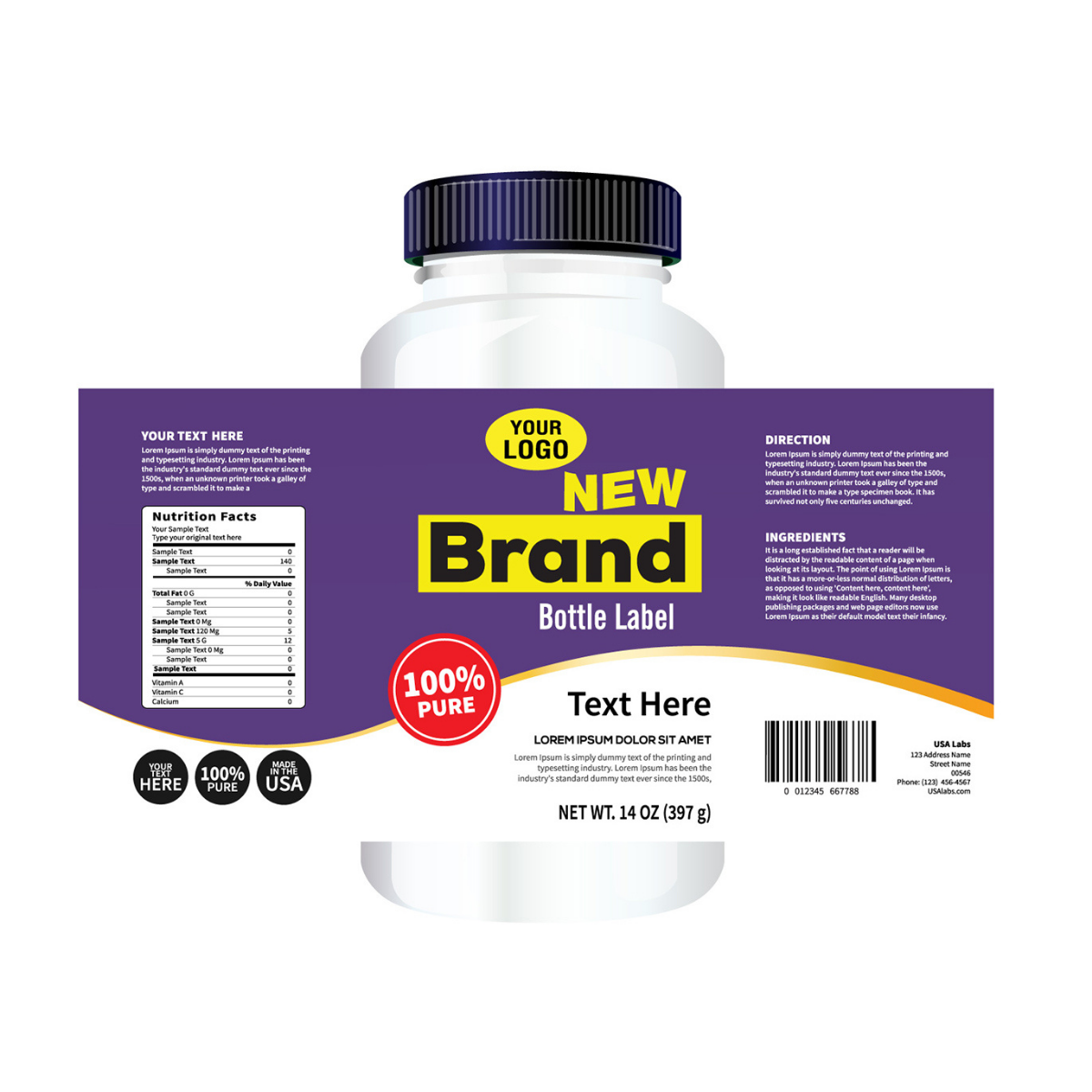 The Ultimate Guide to Supplement Bottle Stickers: Design, Tips, and Resources