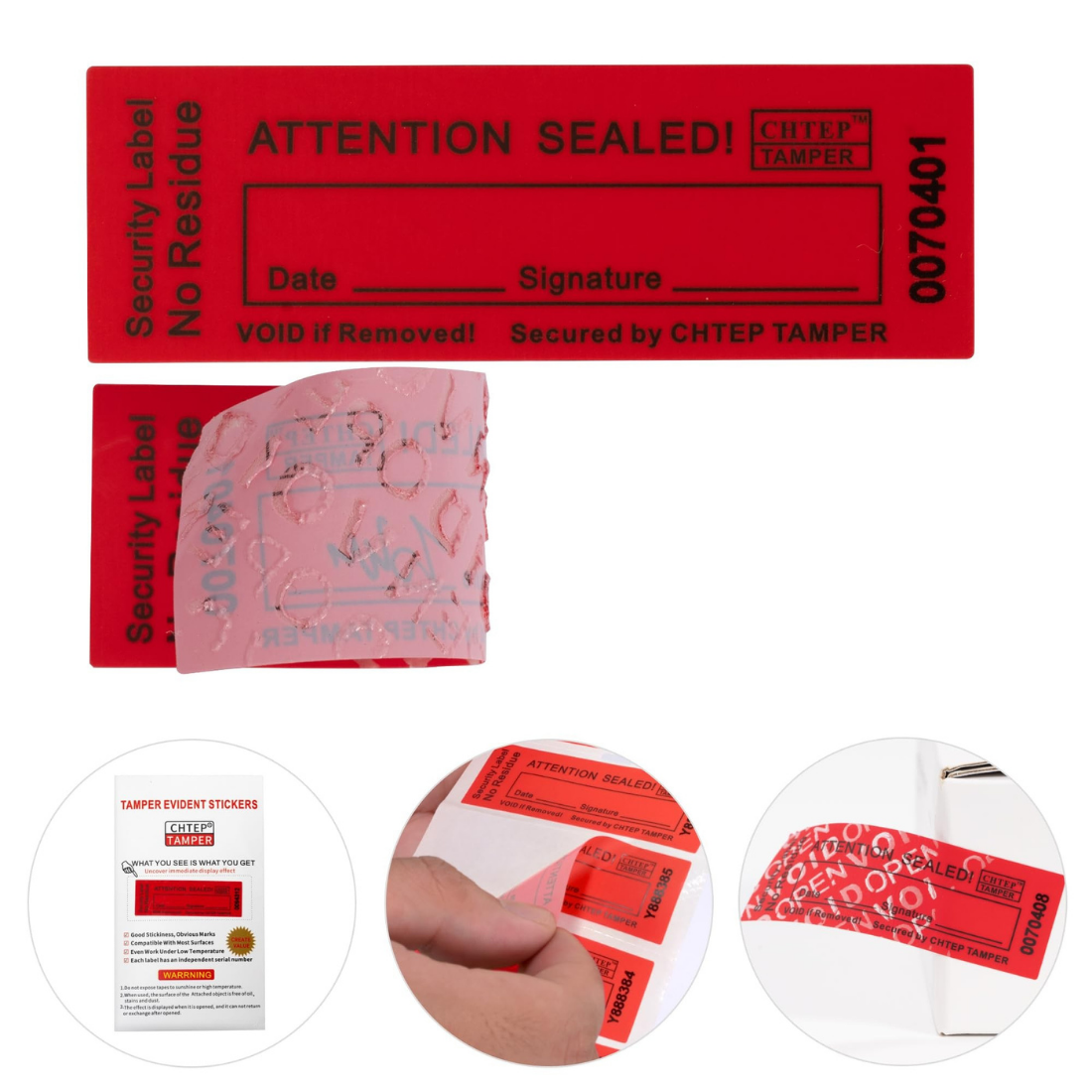 Everything You Need to Know About Tamper-Evident Stickers
