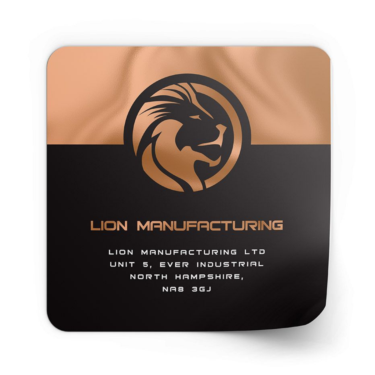 Everything You Need to Know About Custom Metallic Square Stickers