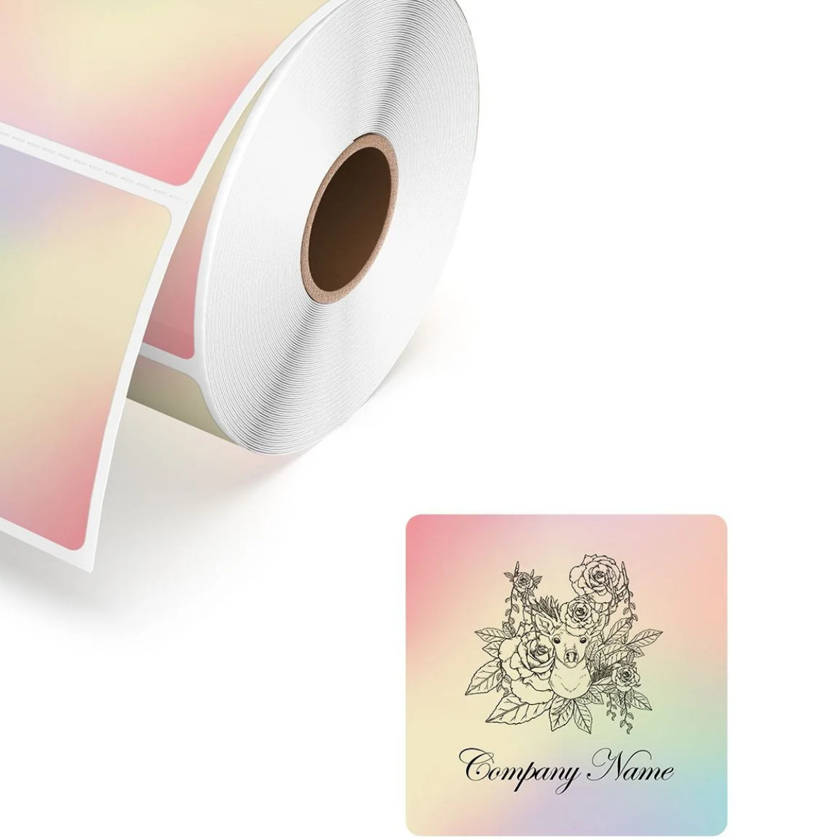 Everything You Need to Know About Custom Metallic Square Stickers