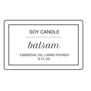 Candle Labels