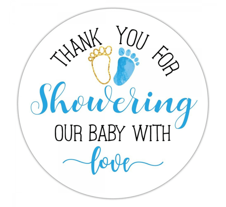 Baby Shower Stickers - Gallery Image