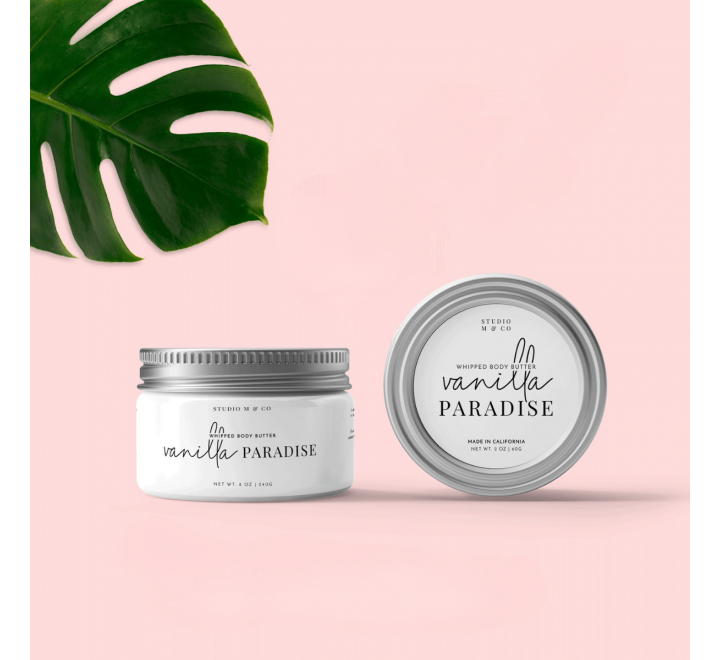 Cosmetic Jar Round Labels - Gallery Image