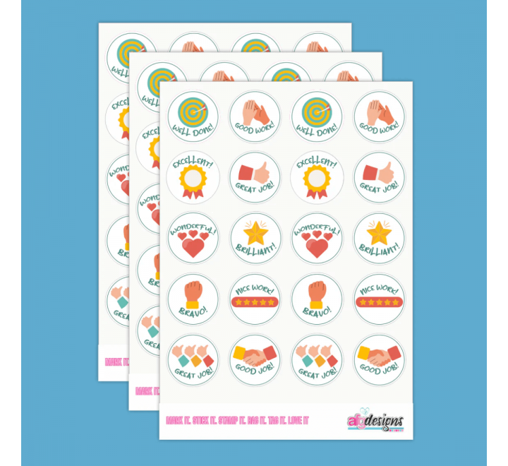 Educational Stickers - Gallery Image