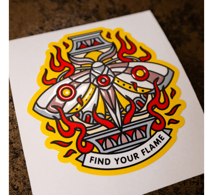 Embossed Look Stickers - Gallery Image