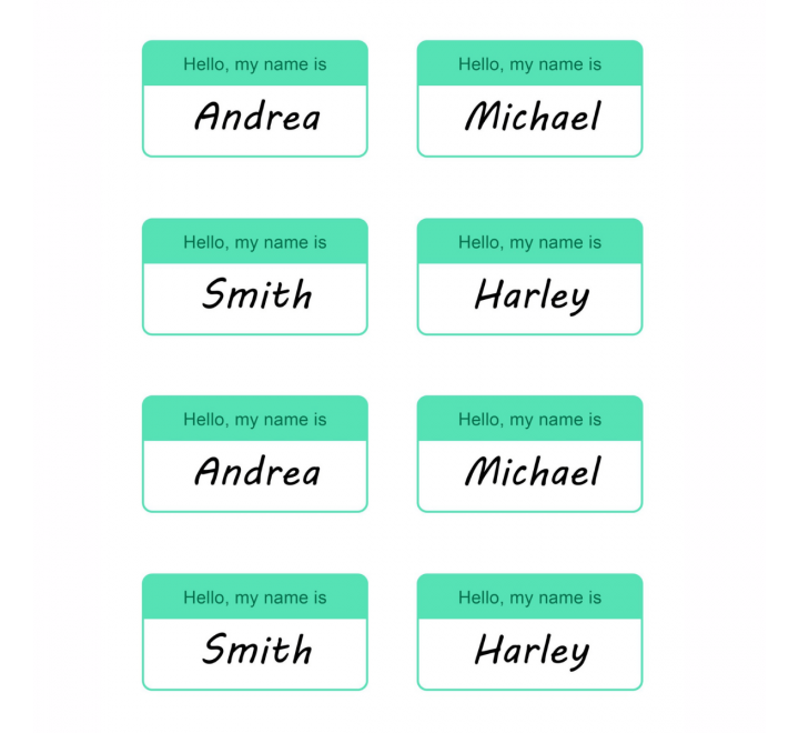 Event Name Stickers - Gallery Image