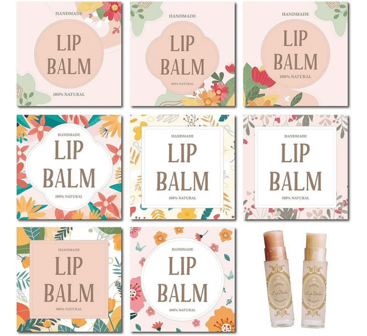 Lip Balm Stickers - Gallery Image