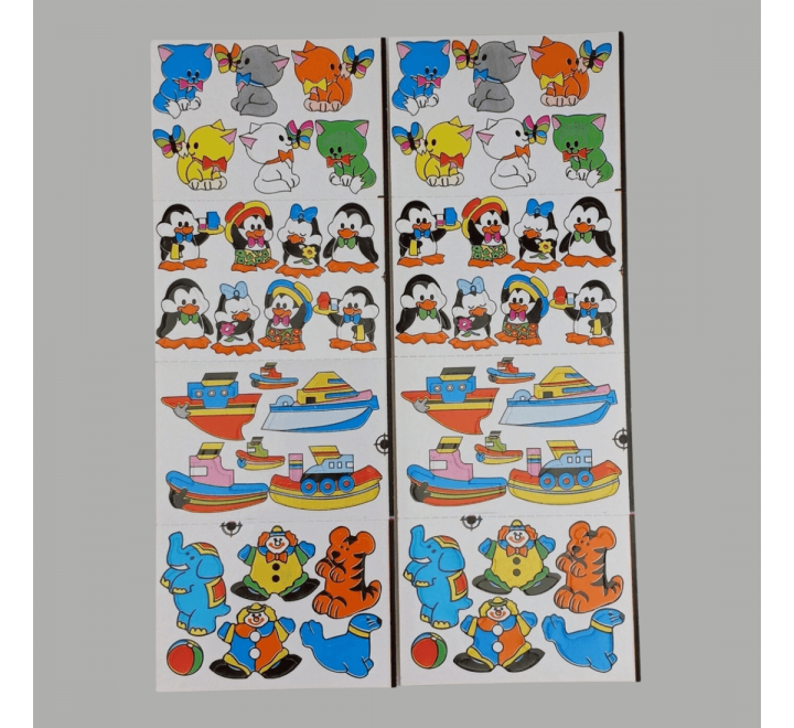 Multi-Up Sticker Sheets - Gallery Image