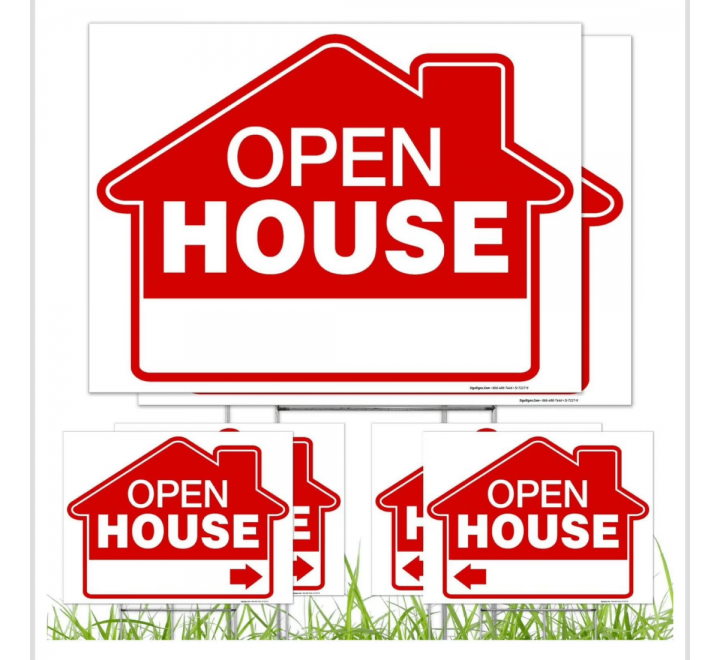 Open House Stickers - Gallery Image