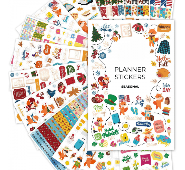 Planner Sticker Sets - Gallery Image
