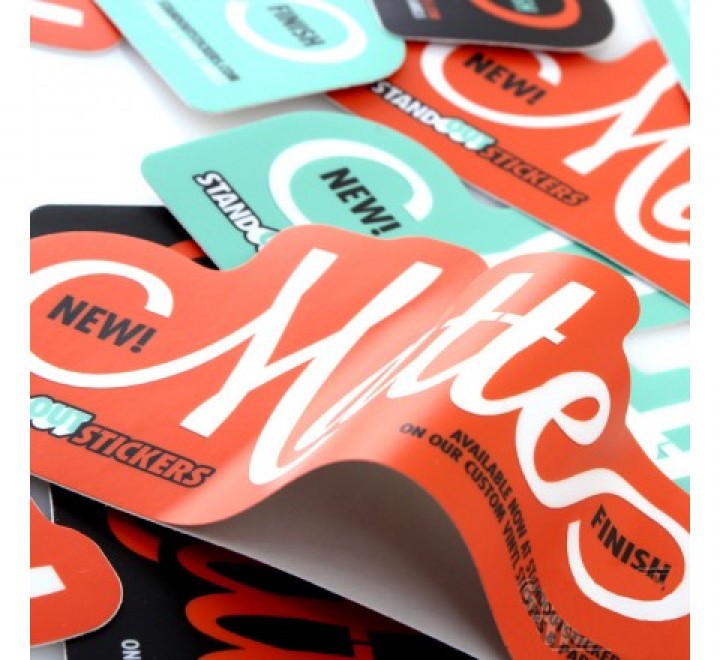 Die Cut vinyl stickers