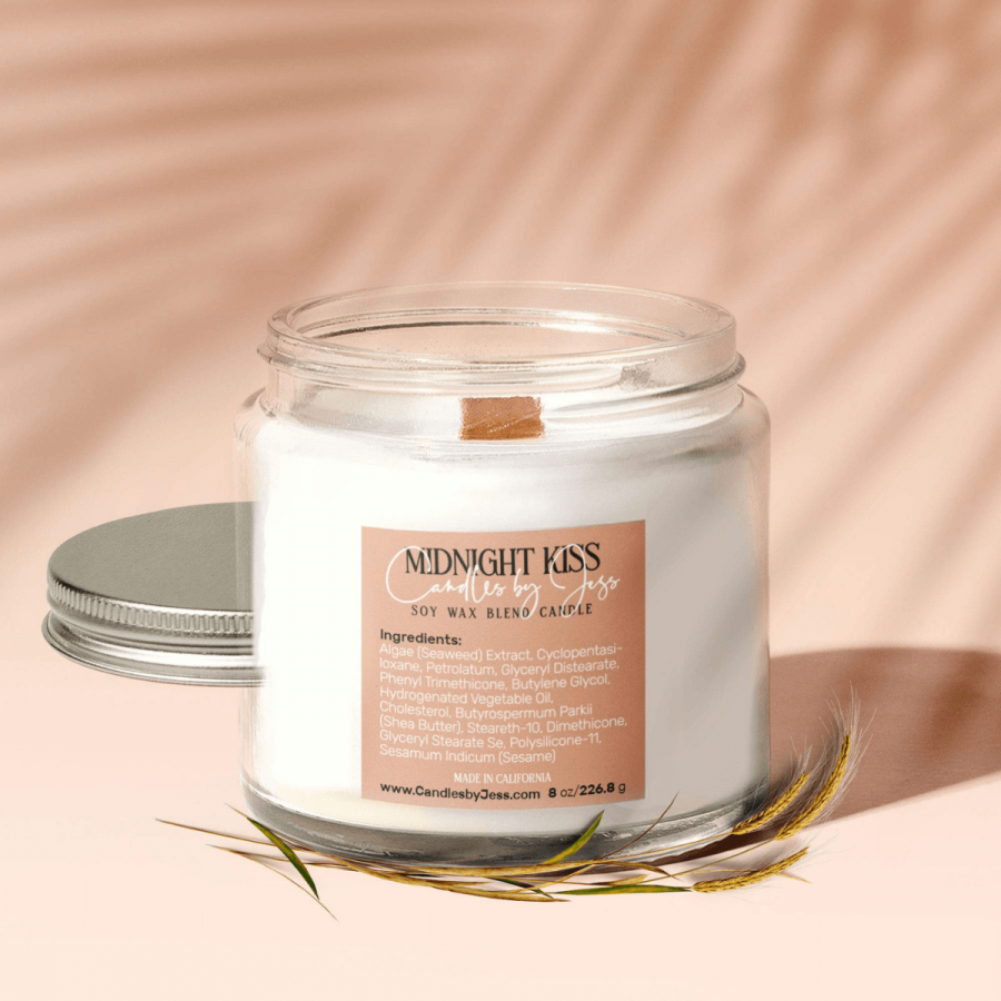 Cosmetic Jar Square Labels