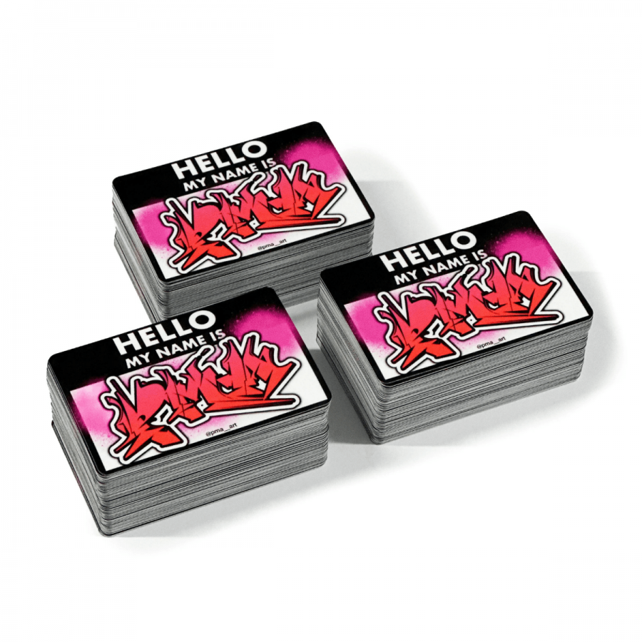Die-Cut Rectangle Stickers