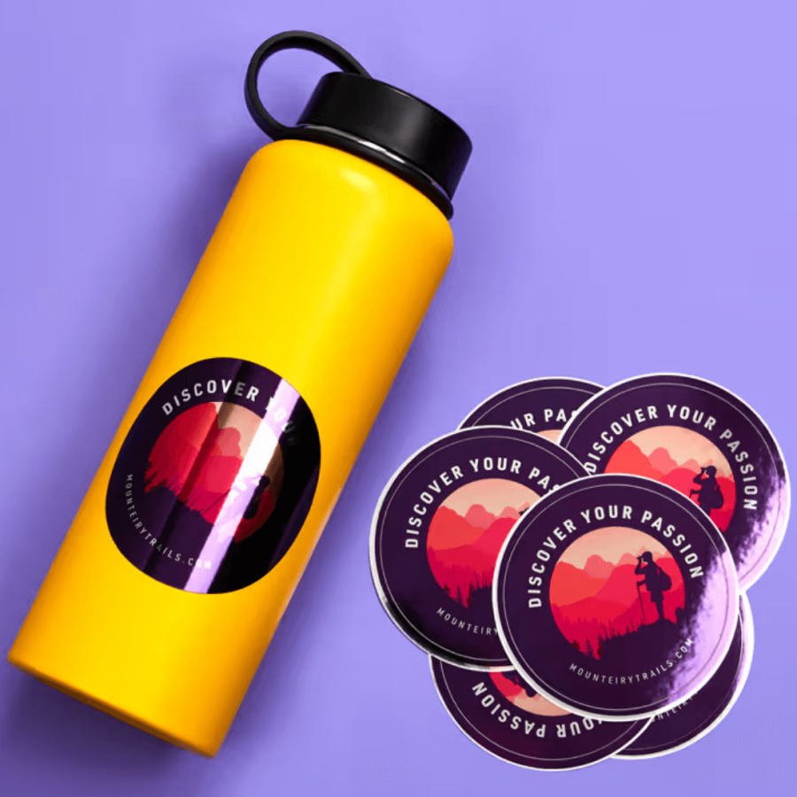 Reusable Bottle Stickers