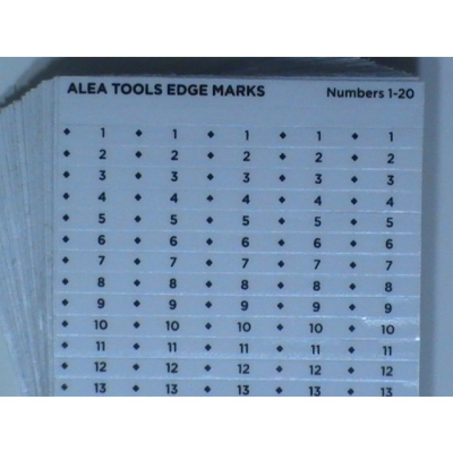 Reflective Number Stickers