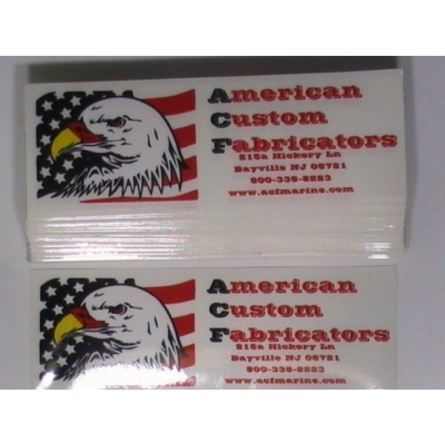 Clear Vinyl Stickers