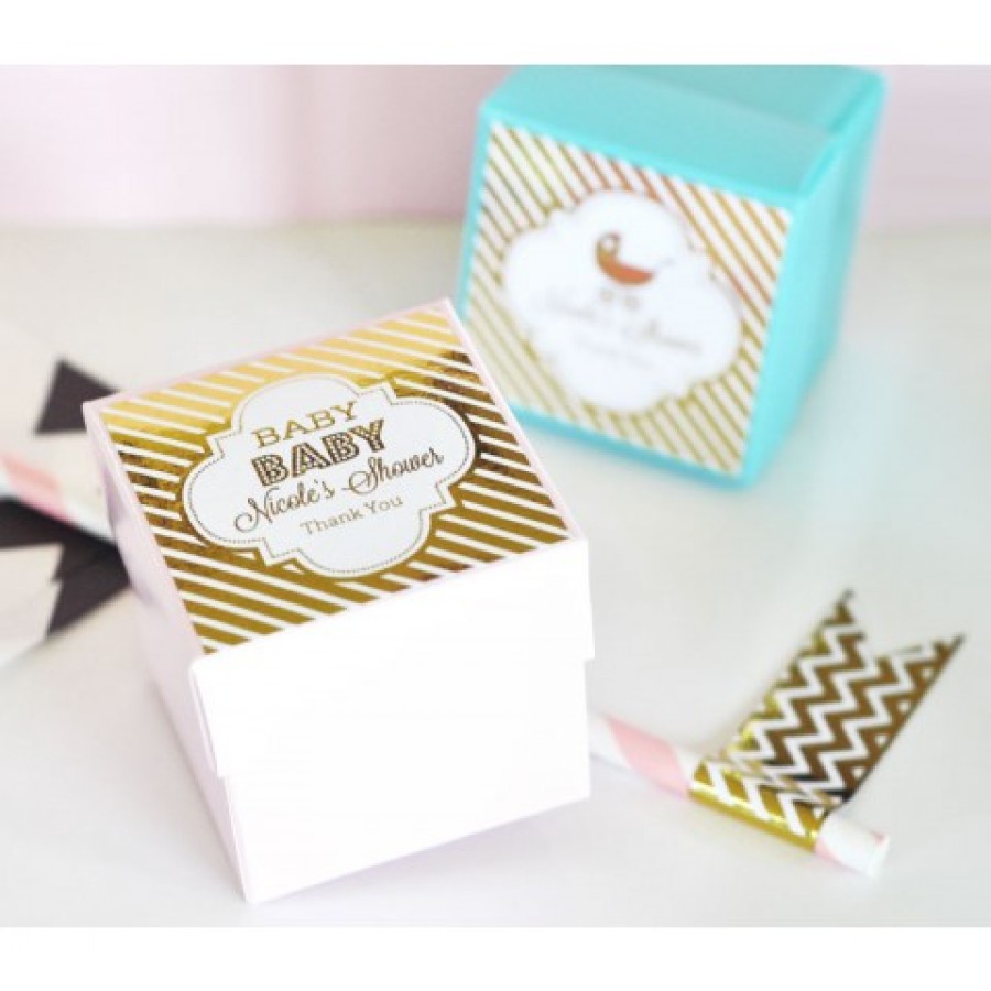 Square Foiled Labels