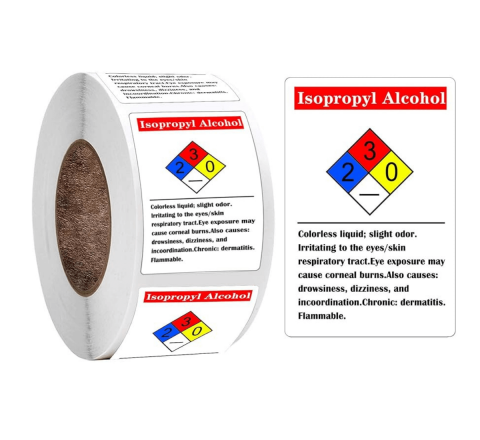 Alcohol Warning Stickers