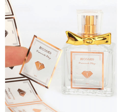 Clear Square Stickers