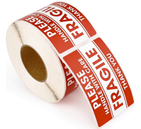 Fragile Stickers