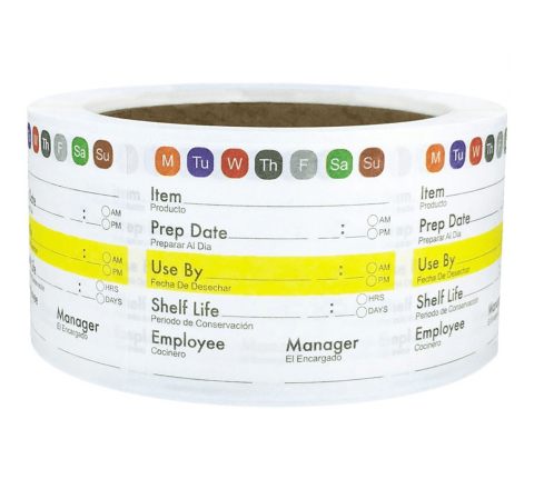 Freezer-Safe Square Stickers