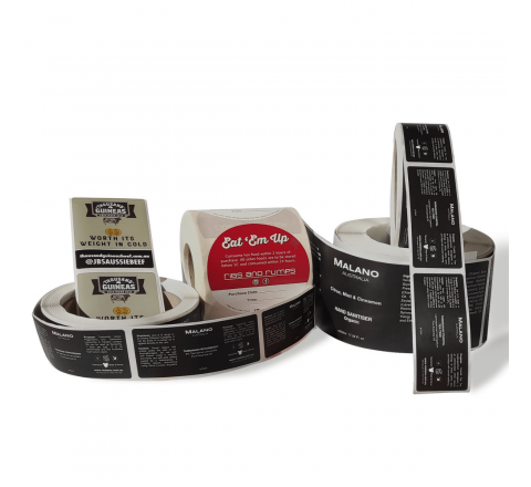 Glossy Rectangle Stickers