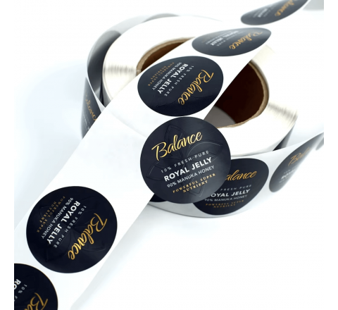 Glossy Round Stickers