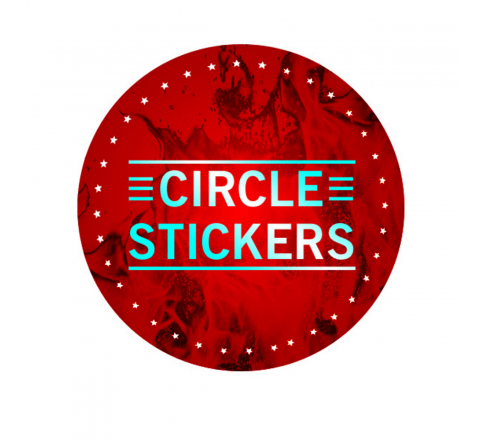 High-Gloss Round Stickers