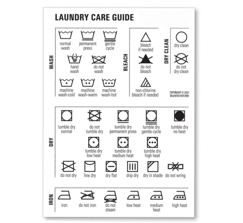 Laundry Care Stickers