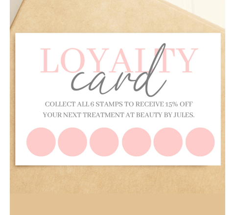 Loyalty Card Stickers