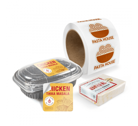 Oven-Safe Square Stickers