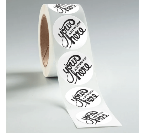 Paper Round Labels