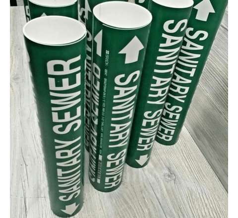 Pipe Marking Stickers
