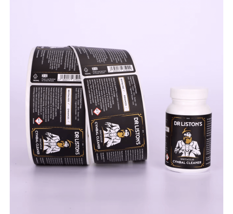 Supplement Bottle Stickers