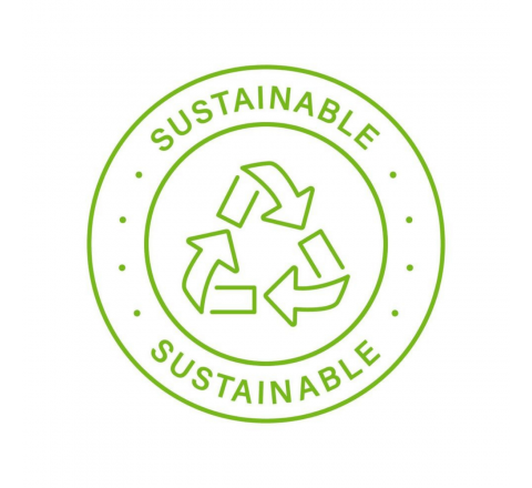 Sustainable Material Stickers