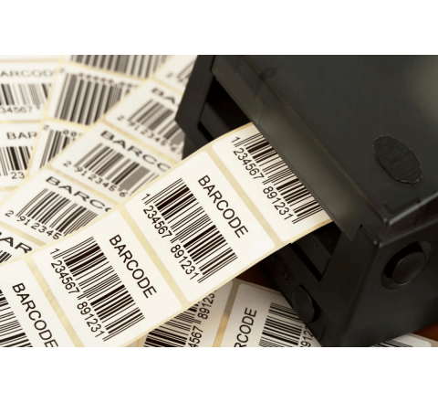 Batch Number Stickers