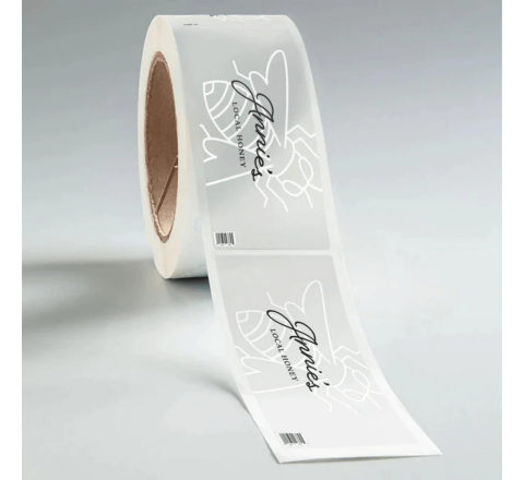 Clear Rectangle Stickers