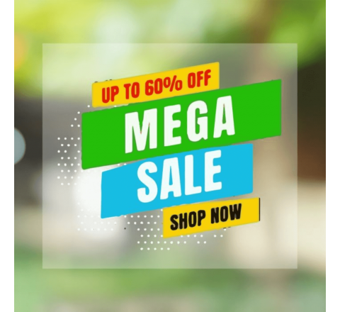 Clear Square Stickers