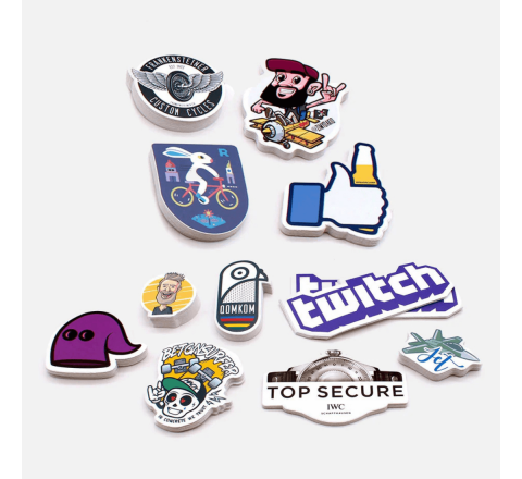 Die-Cut Logo Stickers