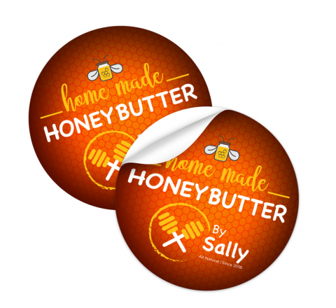 Die-Cut Round Stickers