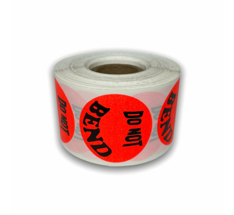 Do Not Bend Stickers