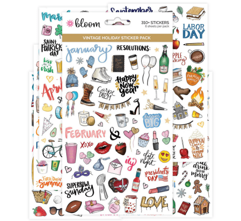 Holiday Sticker Packs