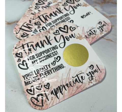 Loyalty Card Stickers