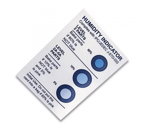 Moisture Indicator Stickers